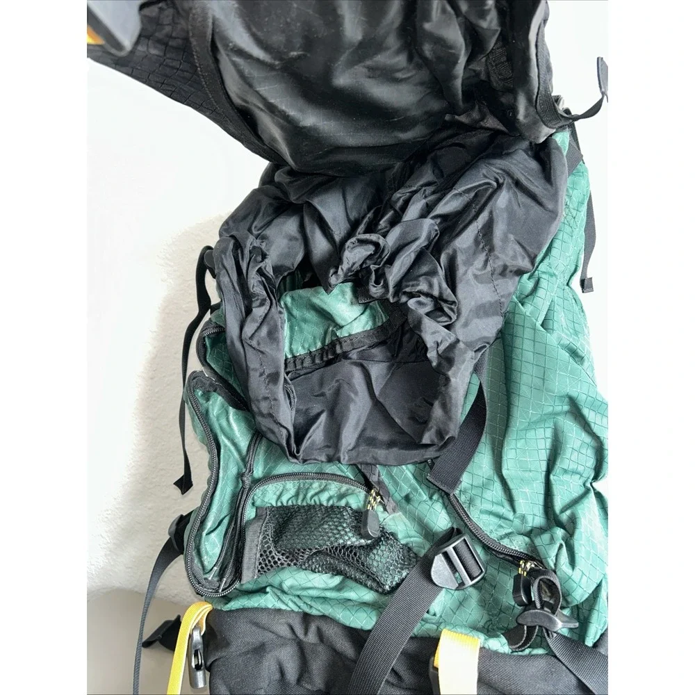 Rokk Front Range Backpack Climbing Internal Frame Hiking Trail Ruck Sac Green